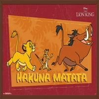 Disney The Lion King - Hakuna Matata zidni poster, 22.375 34