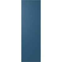 Ekena Millwork 18 W 32 H True Fit PVC dijagonalna ploča modernog stila fiksne kapke, boravak plava