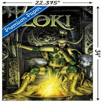 Marvel Comics - Loki - Thor: Prvi Thunder zidni poster sa pućimpinima, 22.375 34