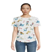 Disney ženska Print majica sa kratkim rukavima, veličine XS-XXXL