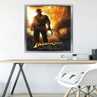 Indiana Jones i Kraljevina kristalne lubanje - jedan zidni poster, 22.375 34 uokviren