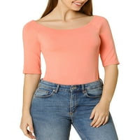 Jedinstvena ponuda ženska tanka majica sa puloverom sa pola rukava