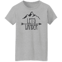 Grafički America Camping outdoor Adventure Ženska kolekcija grafičkih majica