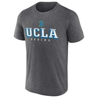 Muška Heather ugalj UCLA Bruins kormilarnica T-Shirt