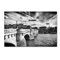 Zaštitni znak Fine Art Paris Bridge platno umetnost Philippe Hugonnard