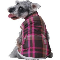 Puffer pseća jakna sa podstavom od flisa