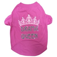 Pets First Cute and Colorful Drama Queen Dog Tee Shirt-Extra Small