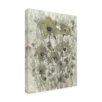 Tim OToole' Shimmering Flowers II ' Canvas Art