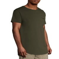 Nema granica muške i velike muške izdužene majice sa kratkim rukavom, veličine do 5XL