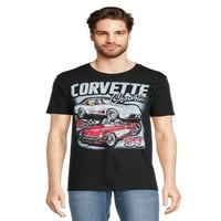 Chevrolet Corvette muške i velike muške grafičke majice, paket