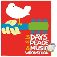 Woodstock - Logo zidni poster, 22.375 34