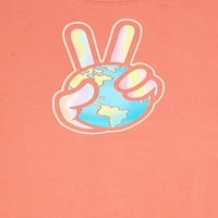Majica Za Mir Na Dan Planete Zemlje, Kratke Rukave, Veličine 4-18