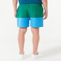 Besplatna montažna dječaka boja blok aktivne kratke hlače, veličine 4-18