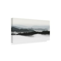 Nicholas Bell 'Rolling Fog Smoky Mountains No. 2' Platno Art