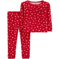 Holiday Child Of Mine od Carterove male djevojčice dugih rukava pamučne udobne pidžame, Set