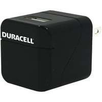 Duracell Pro 1-port USB AC zidni Punjač, Crni