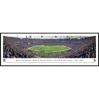 Minnesota Vikings-finalna utakmica na Metrodome - Blakeway panorame NFL Print sa standardnim okvirom